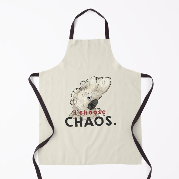 Item preview, Funny Bird Cockatoo I Choose Chaos Meme designed and sold by art-injoy.