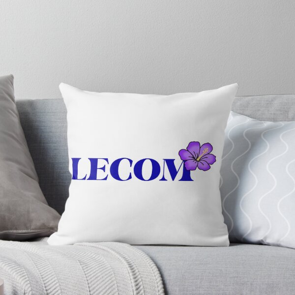 Item preview, LECOM logo hibiscus PURPLE designed and sold by GuavaMatcha3.