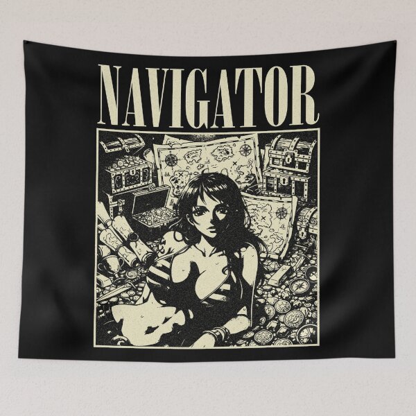 Item preview, Navigator Nami OP designed and sold by MadShroomPrints.