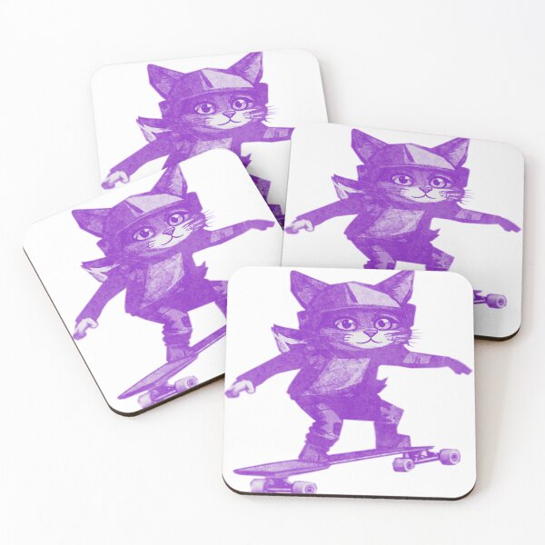 Item preview, cat skater designed and sold by kinpirks.
