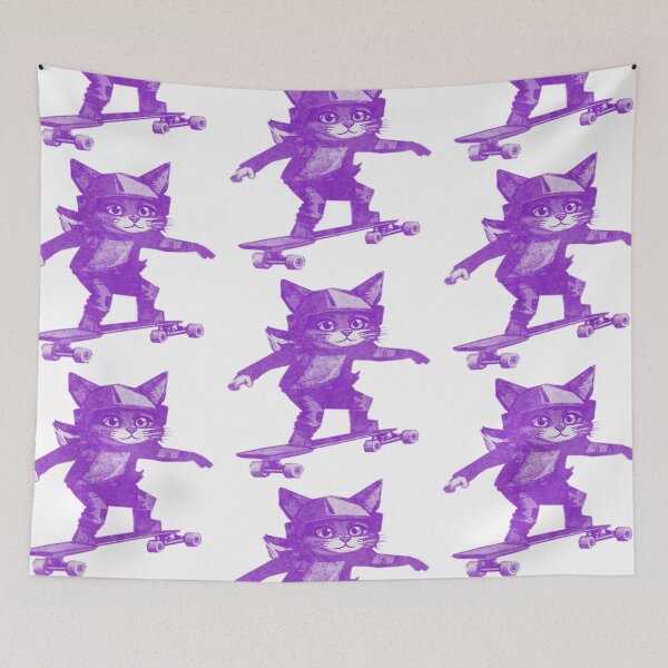 Item preview, cat skater designed and sold by kinpirks.