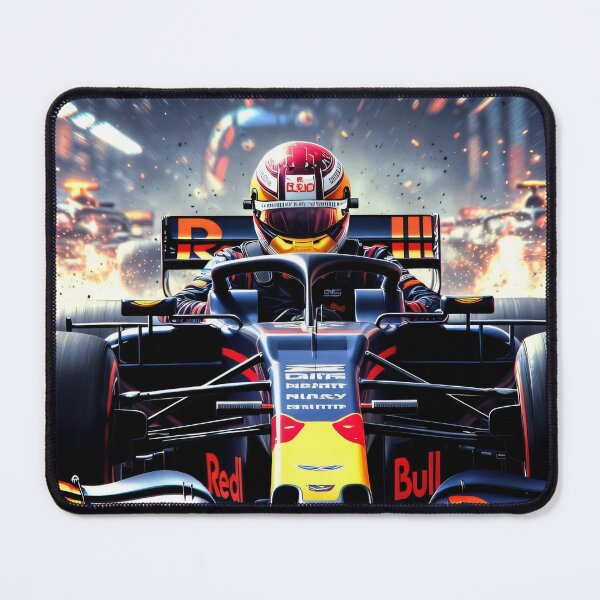 Item preview, Red Bull Racing – Hyper Neon 4D F1 Logo ? designed and sold by LoveLuxClothes.