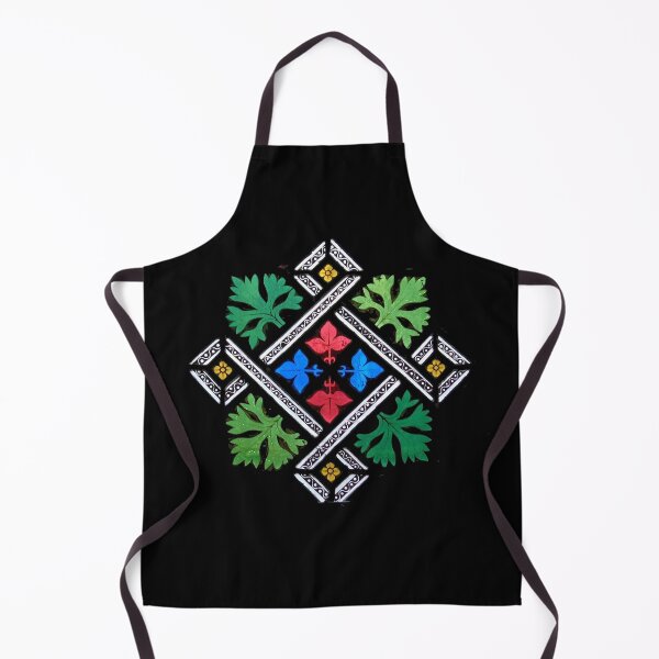 Item preview, Medieval Tile Pattern – Gothic Heraldic Floral Ornament Decorative Design designed and sold by chihuahuashower.