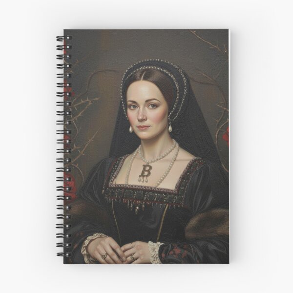 Item preview, Anne Boleyn Tudor Queen Dark Royalcore Rose Portrait designed and sold by chihuahuashower.