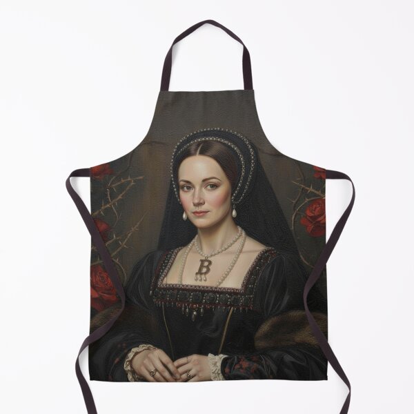 Item preview, Anne Boleyn Tudor Queen Dark Royalcore Rose Portrait designed and sold by chihuahuashower.