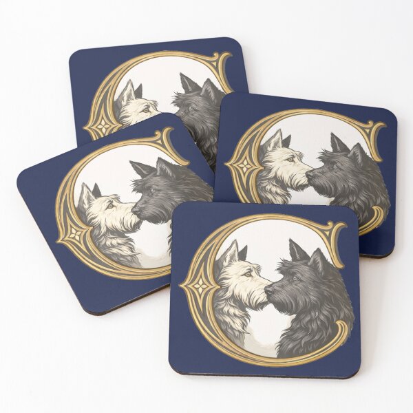 Item preview, Claire & Jamie – Scottish Terrier Duo | CJ Chronicles designed and sold by CJChronicles.