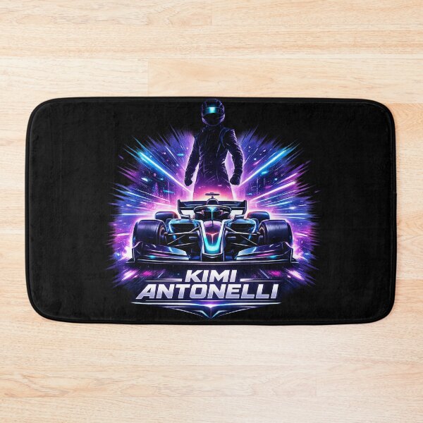 Item preview, Kimi Antonelli F1 Neon Racing designed and sold by UnicornDreamers.