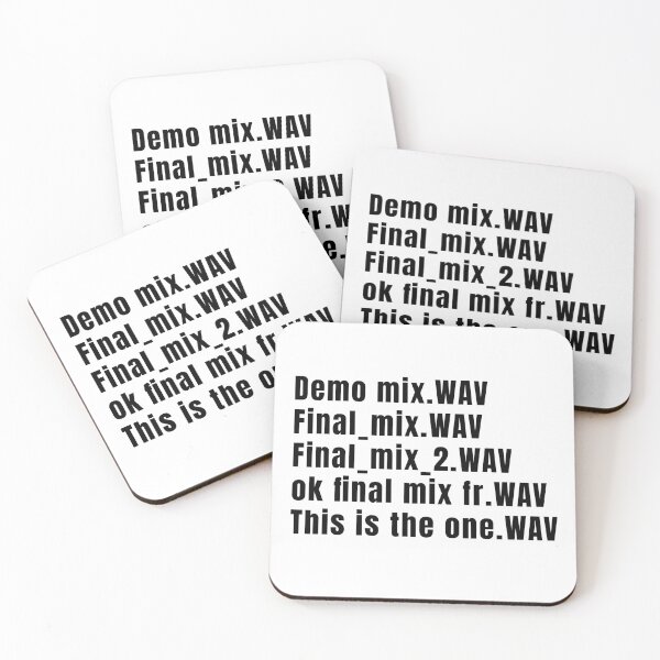 Item preview, Final Mix WAV File Naming Struggle designed and sold by ProducerNation.