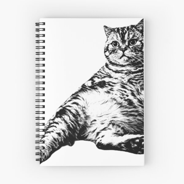 Item preview, Relaxed Chubby Cat designed and sold by PixelStorage.