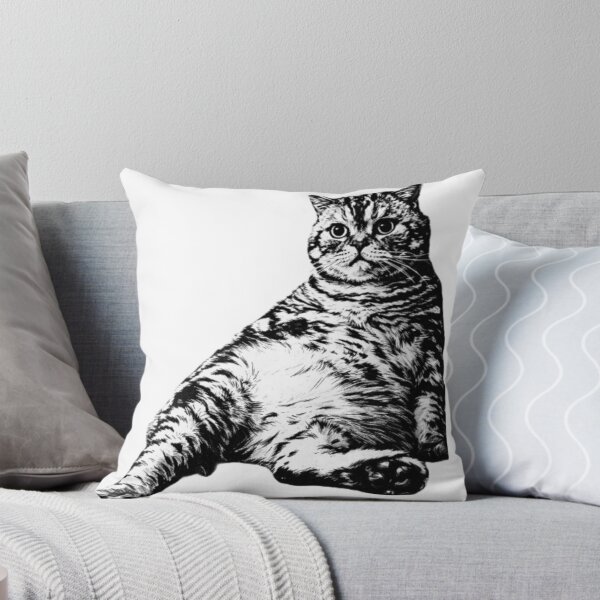 Item preview, Relaxed Chubby Cat designed and sold by PixelStorage.