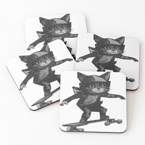 Item preview, cat skater designed and sold by kinpirks.