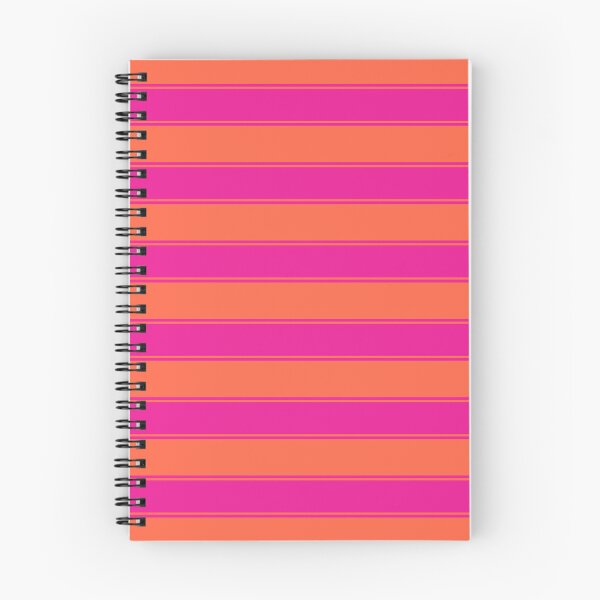 Artikelvorschau, Streifen in Pink und Orange entworfen und verkauft von tonymagnerart.