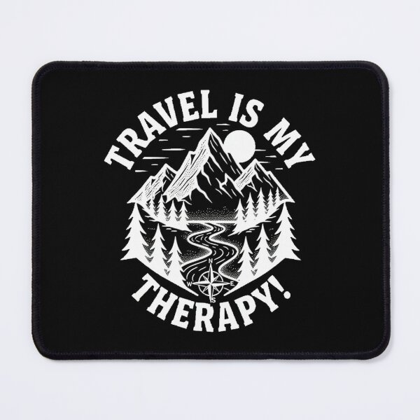 Item preview, TRAVEL IS MY THERAPY! Compass rose. designed and sold by Giulivo Store Graphic.