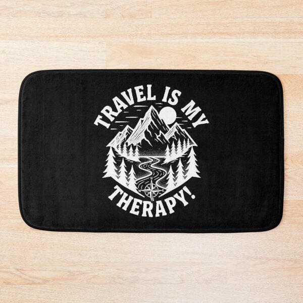 Item preview, TRAVEL IS MY THERAPY! Compass rose. designed and sold by Giulivo Store Graphic.