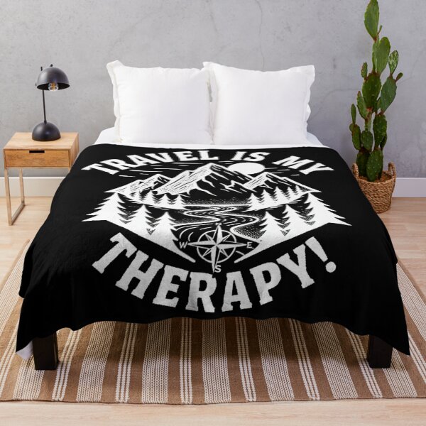 Item preview, TRAVEL IS MY THERAPY! Compass rose. designed and sold by Giulivo Store Graphic.