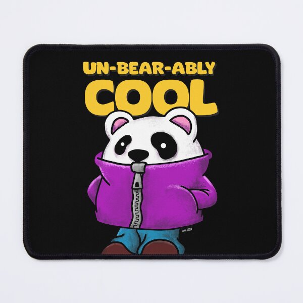 Item preview, Un-Bear-Ably Cool Panda designed and sold by Geek-O-MNL.