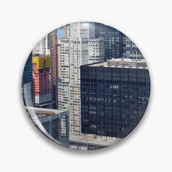 Item preview, Manhattan, NYC, view of skyscrapers from above, Original photography designed and sold by studio838.