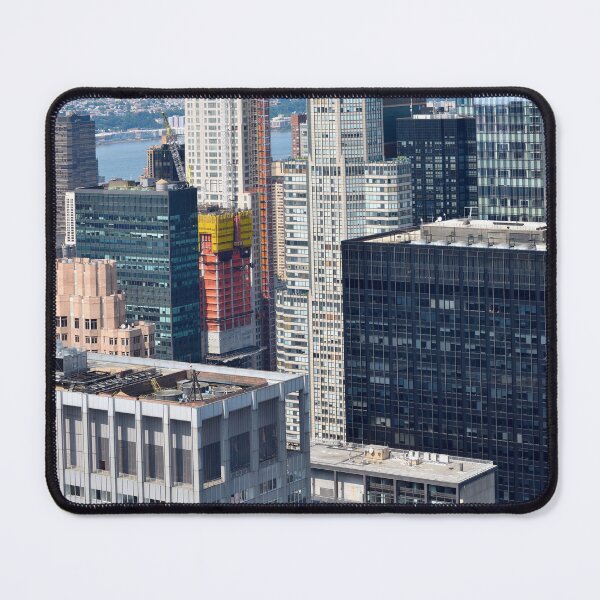 Item preview, Manhattan, NYC, view of skyscrapers from above, Original photography designed and sold by studio838.