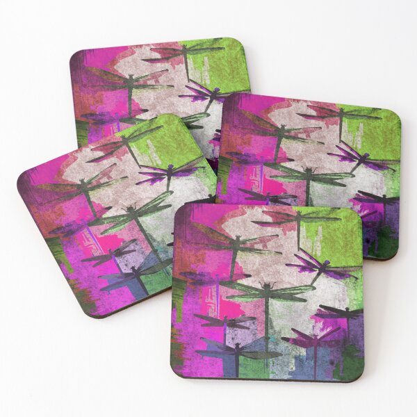Item preview, Abstract dragonflies designed and sold by kinpirks.