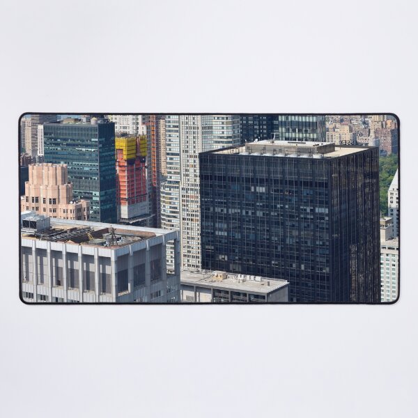 Item preview, Manhattan, NYC, view of skyscrapers from above, Original photography designed and sold by studio838.