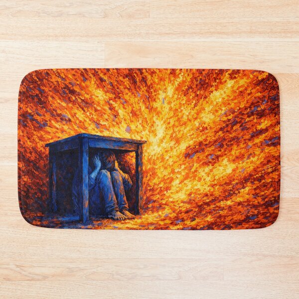 Item preview, Autism Sensory Overload – Emotional Neurodiversity Expressionist Art designed and sold by chihuahuashower.