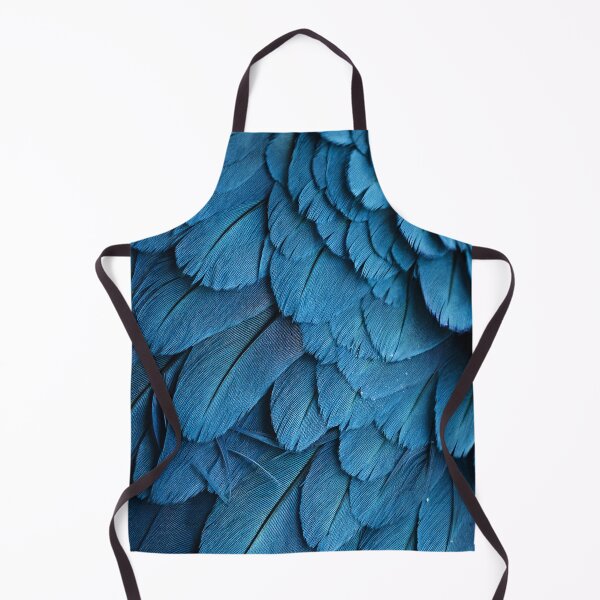 Item preview, Blue Feather Texture – Abstract Bird Feather Pattern Nature Photography designed and sold by chihuahuashower.