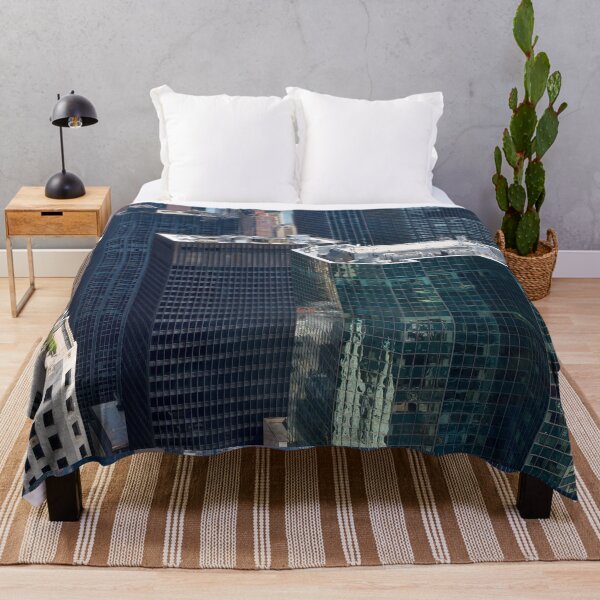 Item preview, Manhattan, NYC, view of skyscrapers from above, Original photography designed and sold by studio838.