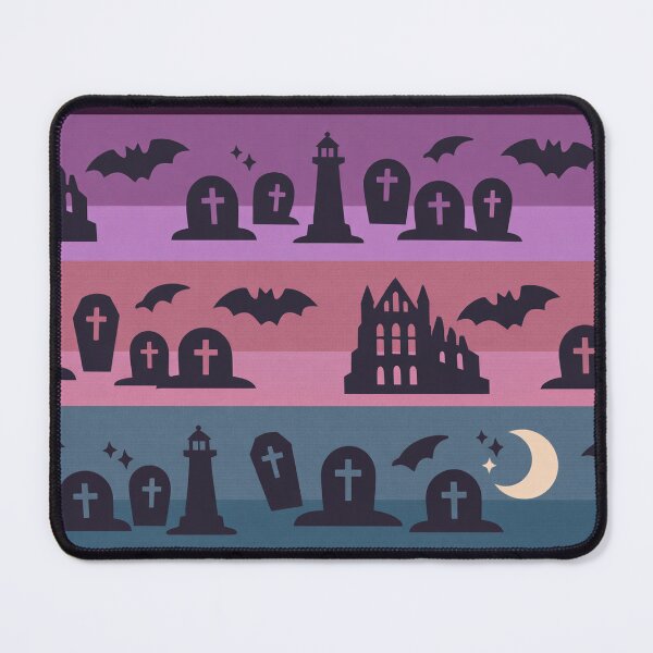 Item preview, Whitby Gothic Seaside – Pastel Goth Coastal Pattern designed and sold by chihuahuashower.