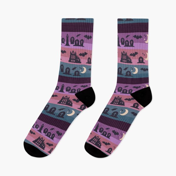 Item preview, Whitby Gothic Seaside – Pastel Goth Coastal Pattern designed and sold by chihuahuashower.