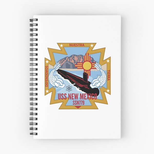 Item preview, Official Crest and Patch of the USS New Mexico (SSN 779) Submarine designed and sold by CharlieDesings.