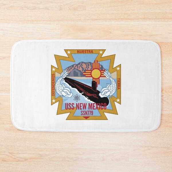 Item preview, Official Crest and Patch of the USS New Mexico (SSN 779) Submarine designed and sold by CharlieDesings.