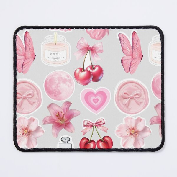 Item preview, Pink Coquette Sticker Pack - Aesthetic Cherries, Bows & Soft Girl Vibes designed and sold by Camistudios.