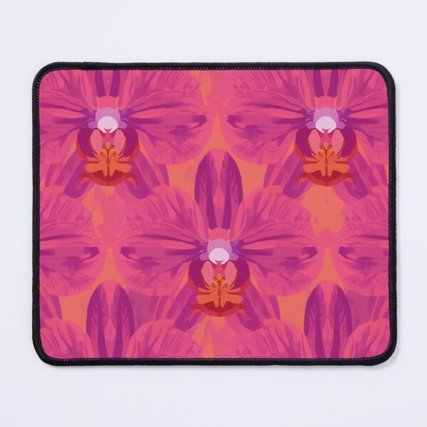 Item preview, Floral Pattern Exotic Orchids Pink and Fuchsia designed and sold by ViralVibeLab.