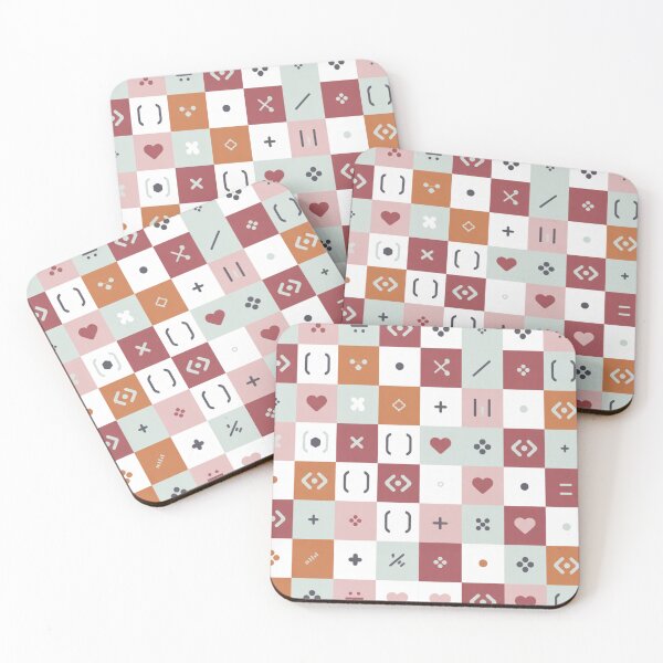 Item preview, Abstract Geometric Checkerboard Pattern Modern Symbols designed and sold by ViralVibeLab.