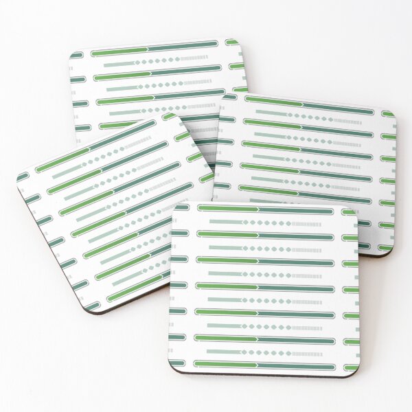 Item preview, Repeating Pattern Loading Bars Digital Progress designed and sold by ViralVibeLab.