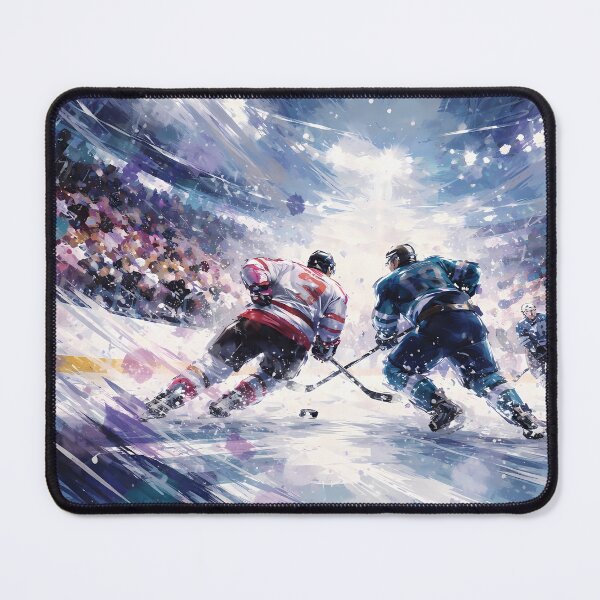 Item preview, Intense Hockey Match on Ice designed and sold by cuprum.