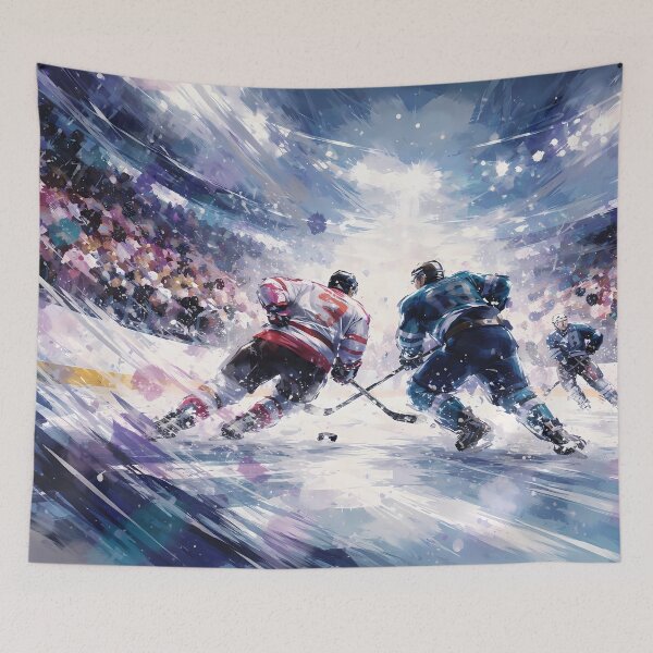 Item preview, Intense Hockey Match on Ice designed and sold by cuprum.