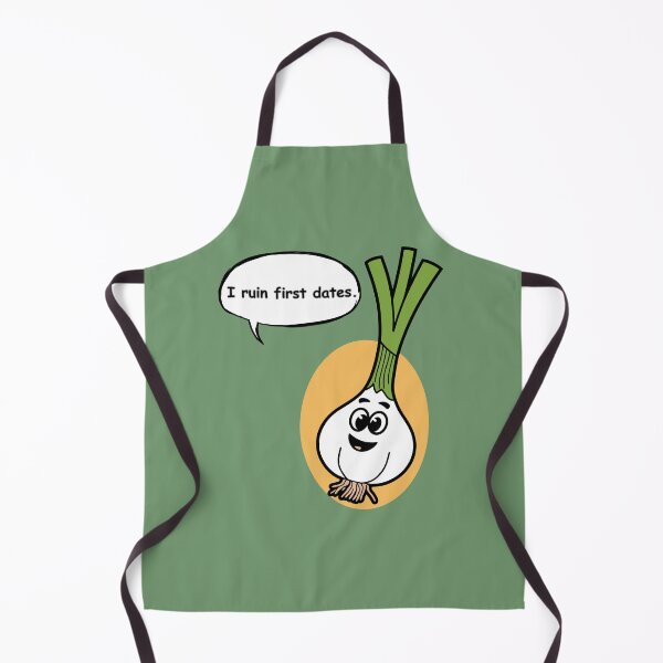 Item preview, Funny Onion Pun Sticker – “I Ruin First Dates” Cute Cartoon Vegetable Design designed and sold by RositaArtStudio.