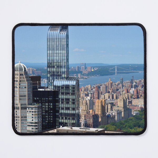 Item preview, Manhattan, NYC, view of skyscrapers from above, Original photography designed and sold by studio838.
