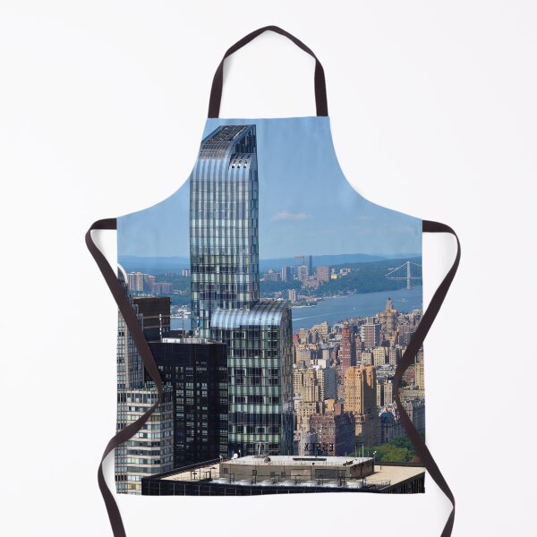 Item preview, Manhattan, NYC, view of skyscrapers from above, Original photography designed and sold by studio838.