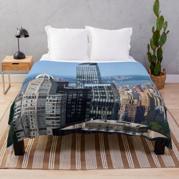 Item preview, Manhattan, NYC, view of skyscrapers from above, Original photography designed and sold by studio838.