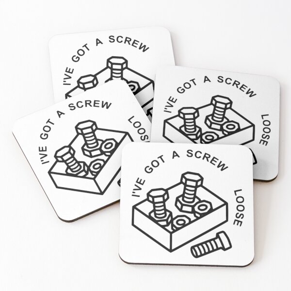 Item preview, I’ve Got A Screw Loose - Funny Mechanic & Handyman Humor designed and sold by The Bold Line Studio.