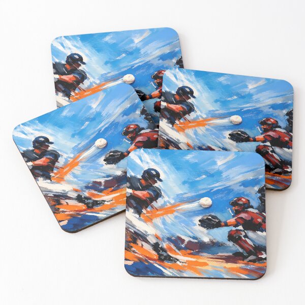 Item preview, Dynamic Baseball Scene designed and sold by cuprum.