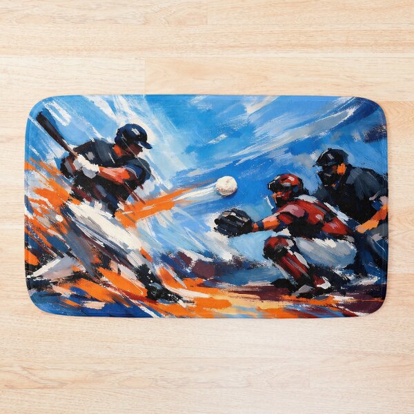 Item preview, Dynamic Baseball Scene designed and sold by cuprum.