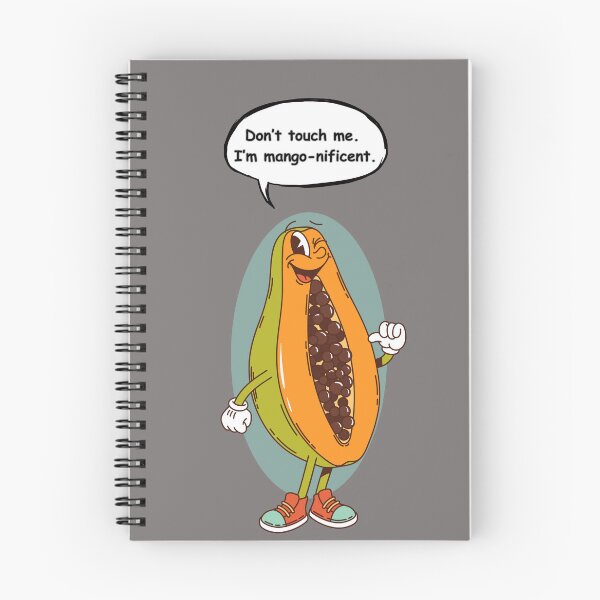 Item preview, Cute Mango Pun Sticker – Mango-nificent Funny Tropical Fruit Cartoon designed and sold by RositaArtStudio.