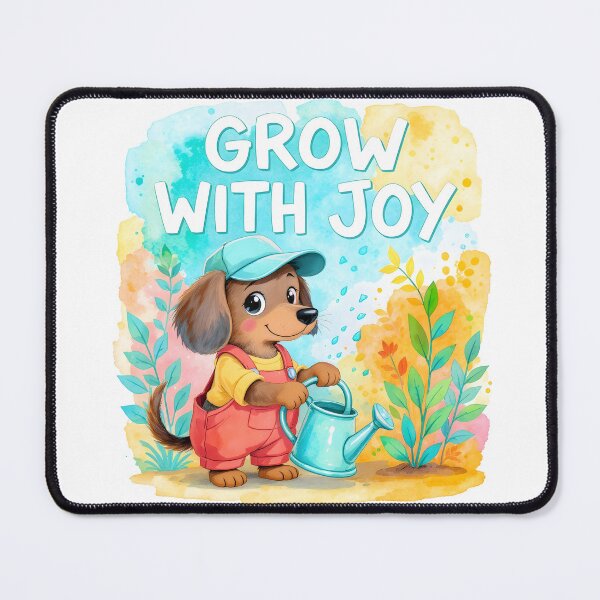 Item preview, Dachshund Puppy Grow with joy designed and sold by Kedspicedesign.