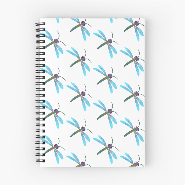 Item preview, Whimsical Blue Dragonfly - Cute Iridescent Insect Illustration designed and sold by TheArtOfTreble.