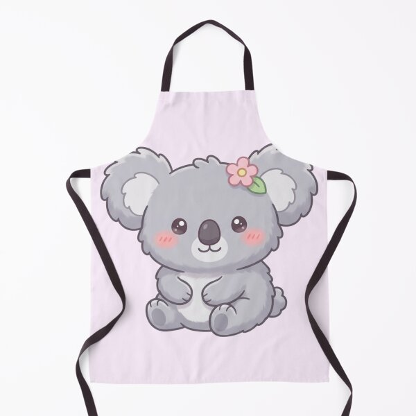 Item preview, Cute Kawaii Koala with Flower – Adorable Cartoon Animal Illustration designed and sold by soletstudio.