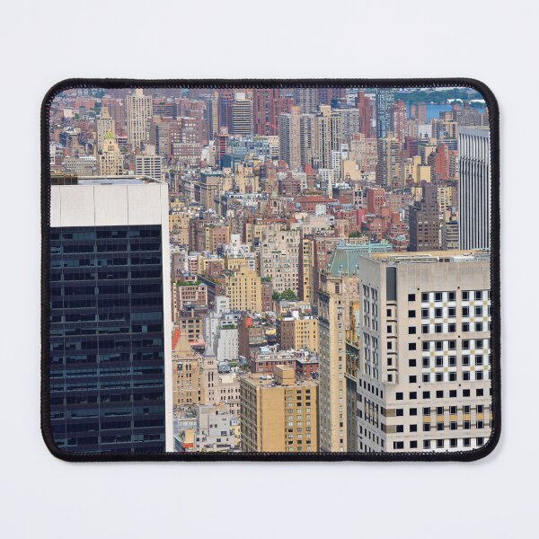Item preview, Manhattan, NYC, view of skyscrapers from above, Original photography designed and sold by studio838.