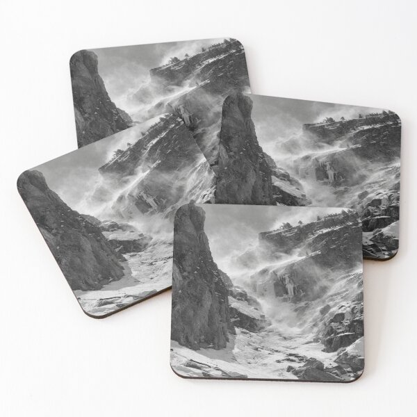 Item preview, Winter Dark Mountains designed and sold by NicolasGlowArt.